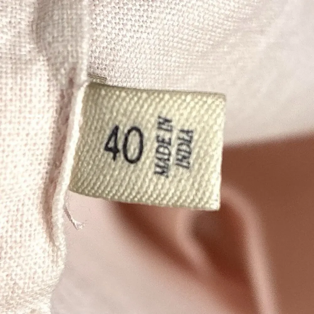 Faherty Shorts Men 40 Pastel Pink Tradewinds Linen Preppy Beach Resort Huckberry